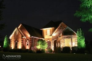 advanced lawn solutions home lighting services