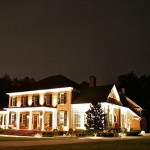 front of home lighting - large home